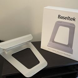 Baseltek Aluminum Laptop Stand Elevator Cooling Platform for MacBook Air Pro 