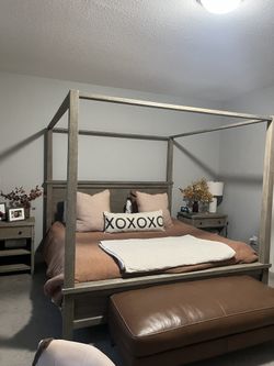 Pottery Barn Bedroom King Bed Set