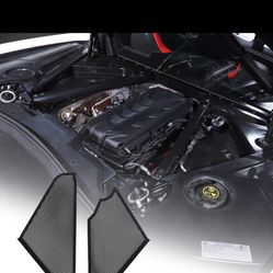 Engine Compartment Cover Trim Compatible with Corvette C8 