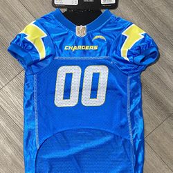 Los Angeles, Chargers Dog -pet NFL jersey Size large And Medium 