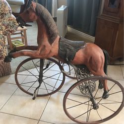 Vintage Horse Tricycle