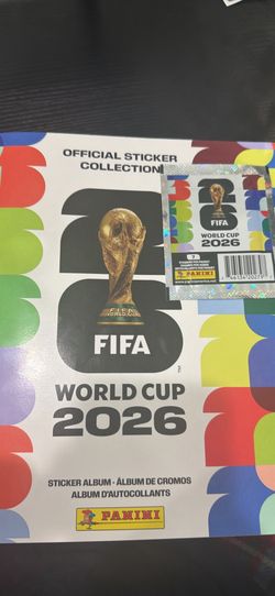 World Cup sticker book + sticker pack