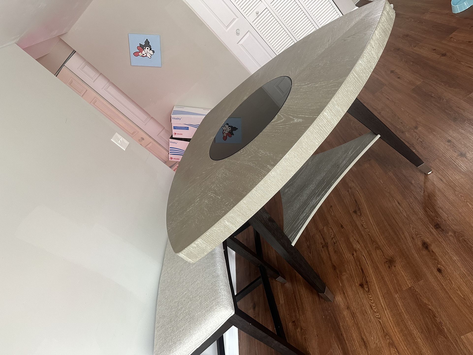 Large Dining Table And Bench