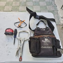 Tools and pouch