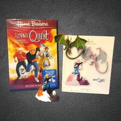 Jonny Quest: The Complete First Season 3 DVD &  Ornament Pack.