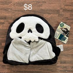 Skeleton Hooded Blanket For Kids