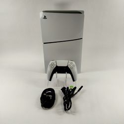 Sony PlayStation 5 Slim Disc Edition PS5 1TB White Console Gaming System