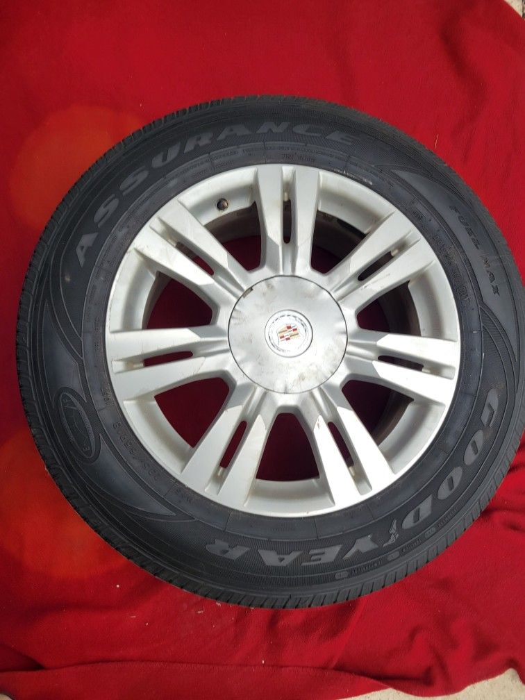 USED TIRE AND RIM FROM CADILLAC SRX 235 65 18. 11525 S HALSTED DUNKIN DONUTS/
7111.S WESTERN WALGREENS
$30 CASH ONLY AS