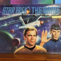 Star Trek The Game Limited Collector's Edition Board Game 1992 NEW Sealed