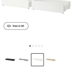 Brand New IKEA Twin Size Storage DRAWERS 