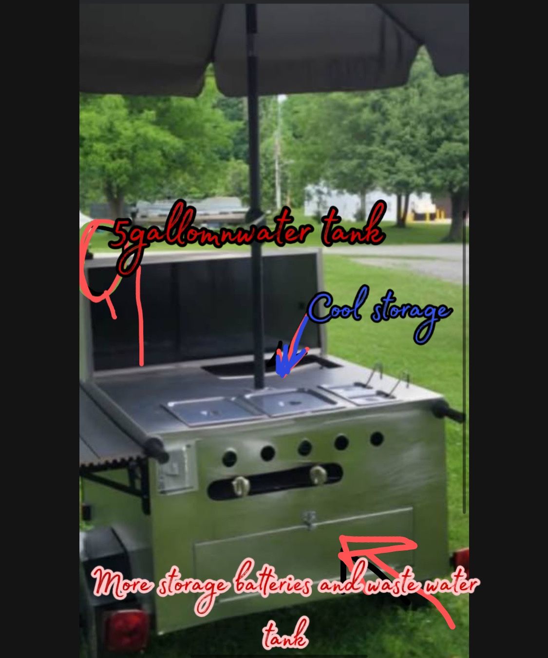 Hot Dog Cart