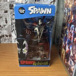 Spawn Figure Sign by Tood McFarlane 