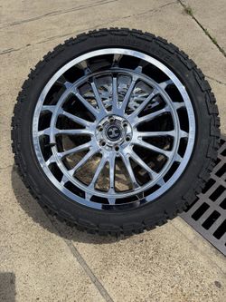 new 22x12 wheels and tires