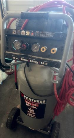 Fortress 200 psi 27 gallon air compressor