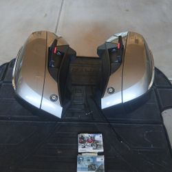 BMW 2014 Hard Cover Right And Left Saddle BagsWith Manuel 