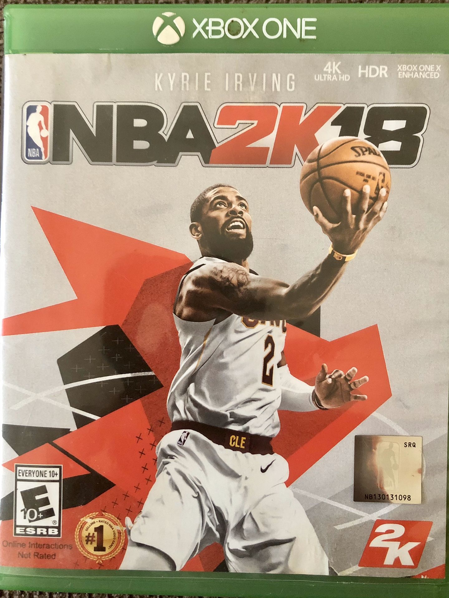 NBA 2K18 Kylie Irving on Xbox One
