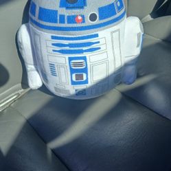 Vintage Star Wars R2-D2 Bump And Go Plush