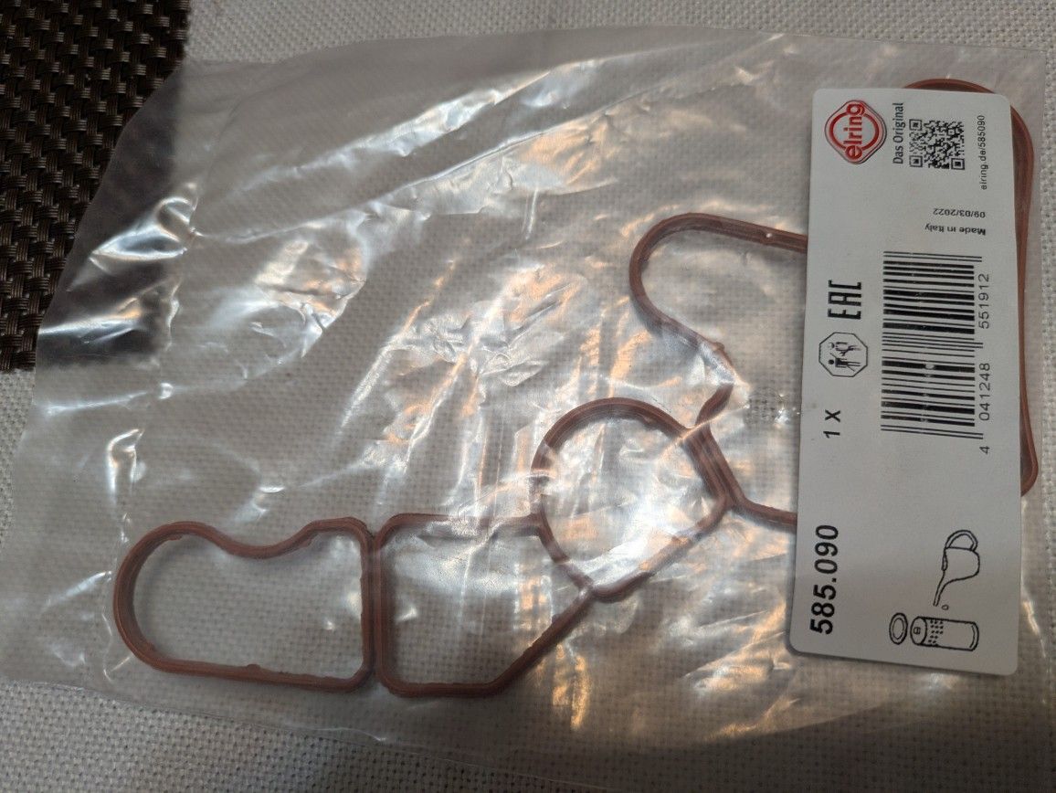 Oil Cooler Assembly Seal Mercedes