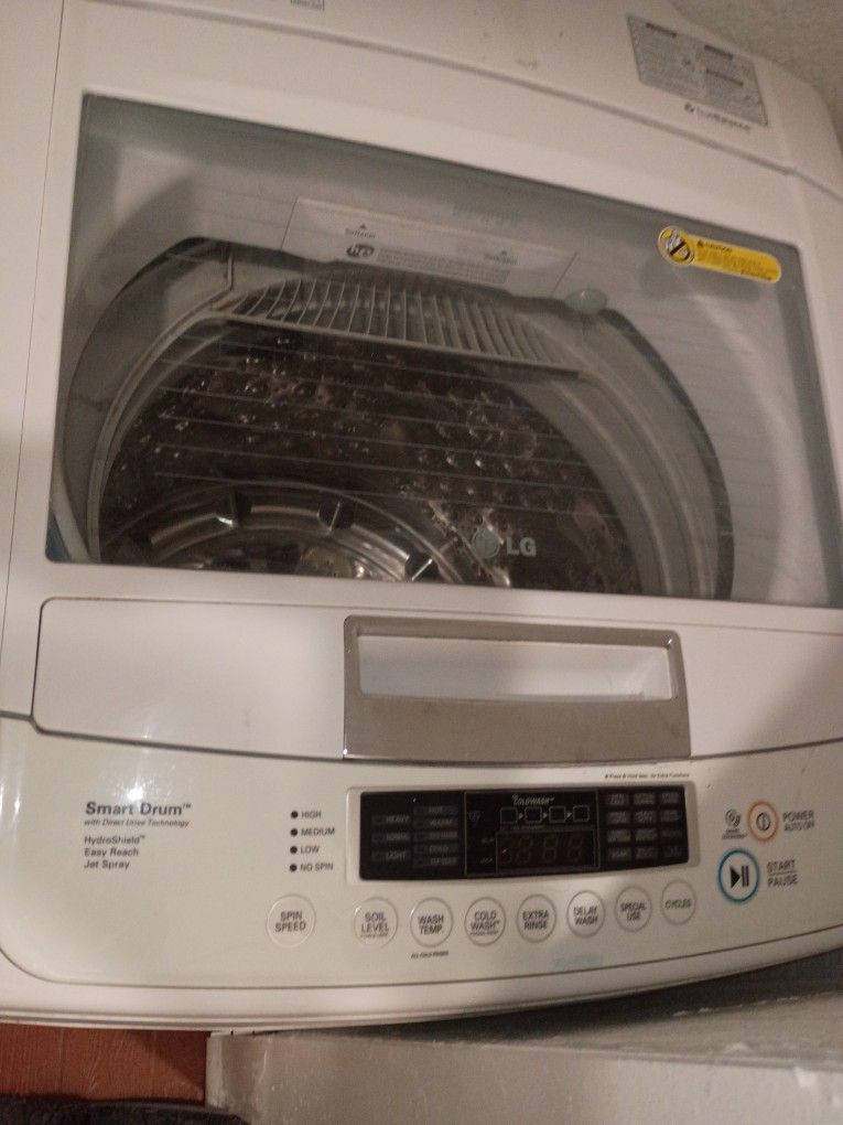 LG Smart Washer And Kenmore Dryer 