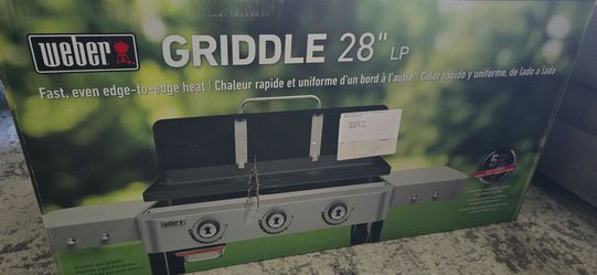 Webber Griddle 28in. BBQ grill new
