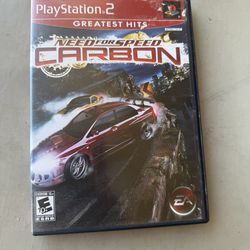 Need for Speed Carbon PS2 PlayStation 2