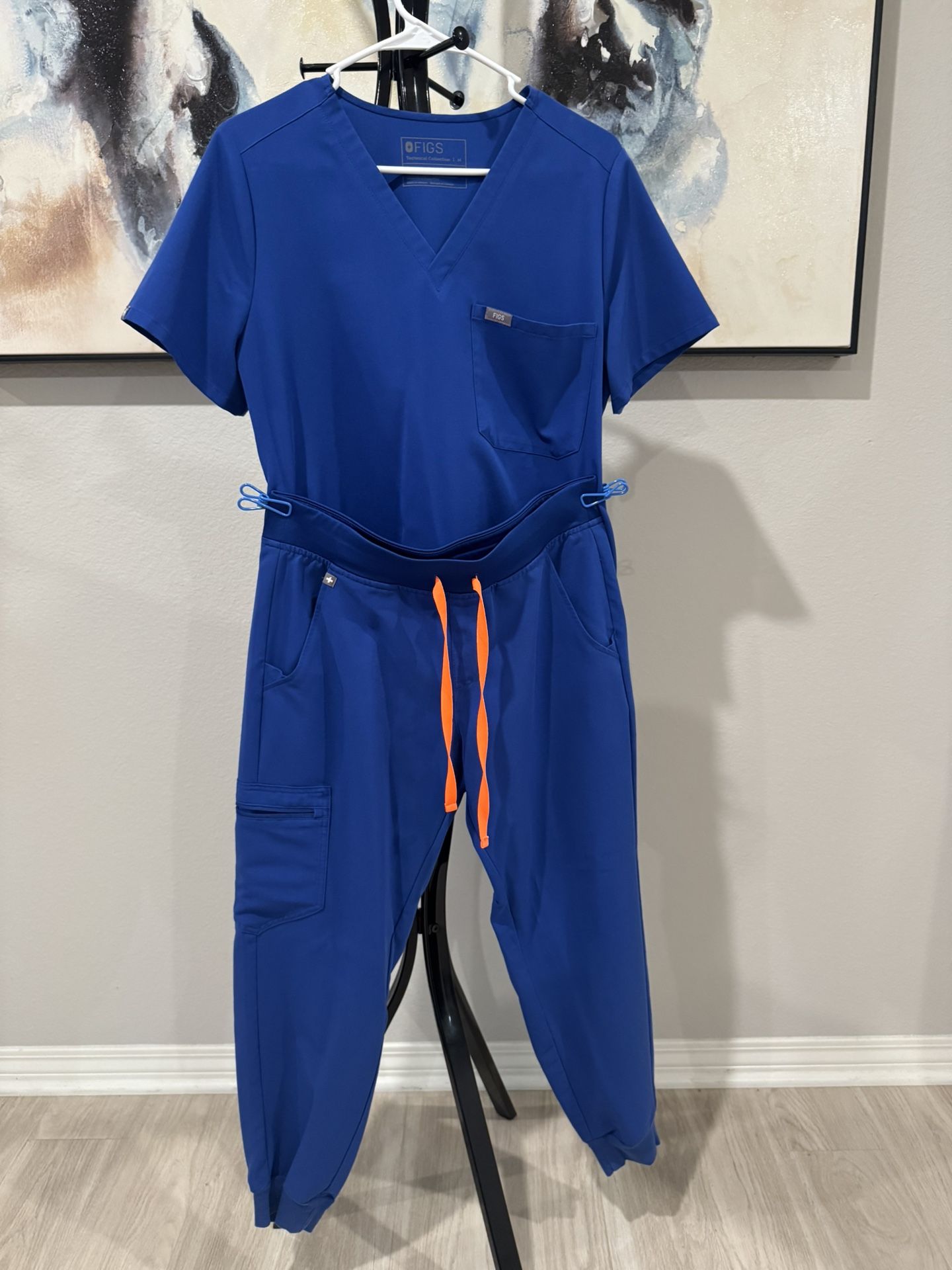 Figs Scrubs Top & Bottom Set