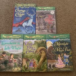 MAGIC TREE HOUSE BOOKS-LOT OF 5