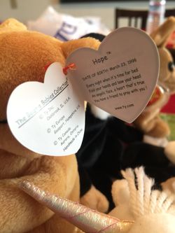 beanie baby HOPE