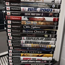 PS2 PlayStation 2 Game Lot