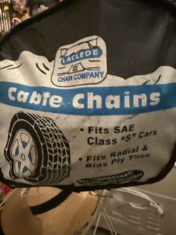 Easy install- Laclede Chain Company 1038 ladder style winter tire snow chains cables  - Union City