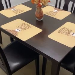 Refurbished Dining Table & Chairs 