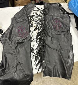 Unik Leather Motorcycle Chaps 