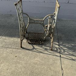 Antique Singer Sewing Machine Base