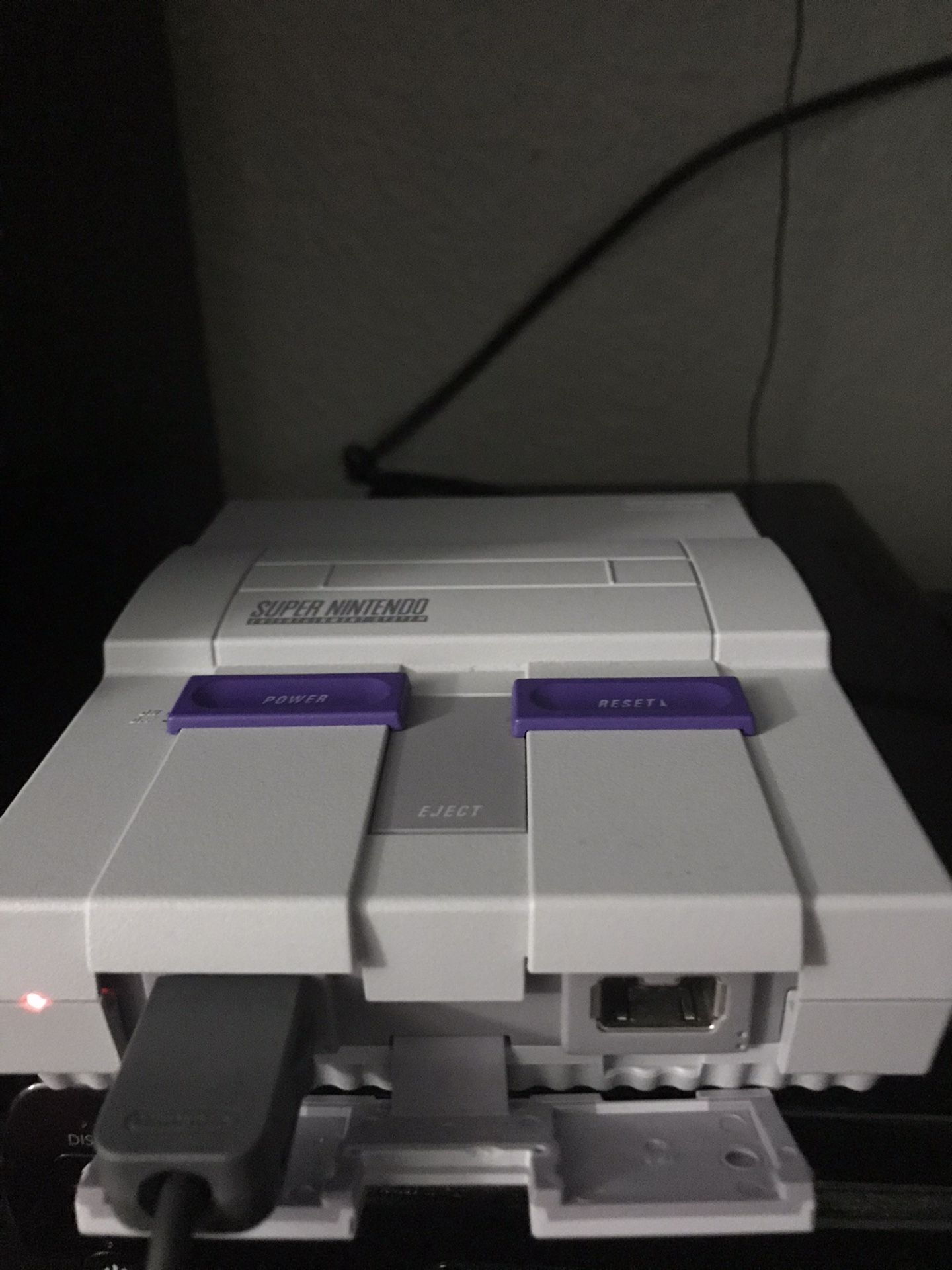 Modded snes Classic with custom backgrounds