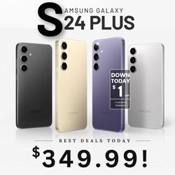 📱 samsung galaxy s24 plus – best price in town! only $1 to take it home + starting at $349