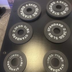 Olympic Weight plates 35lbs total