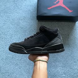 Jordan 3 Black Cat