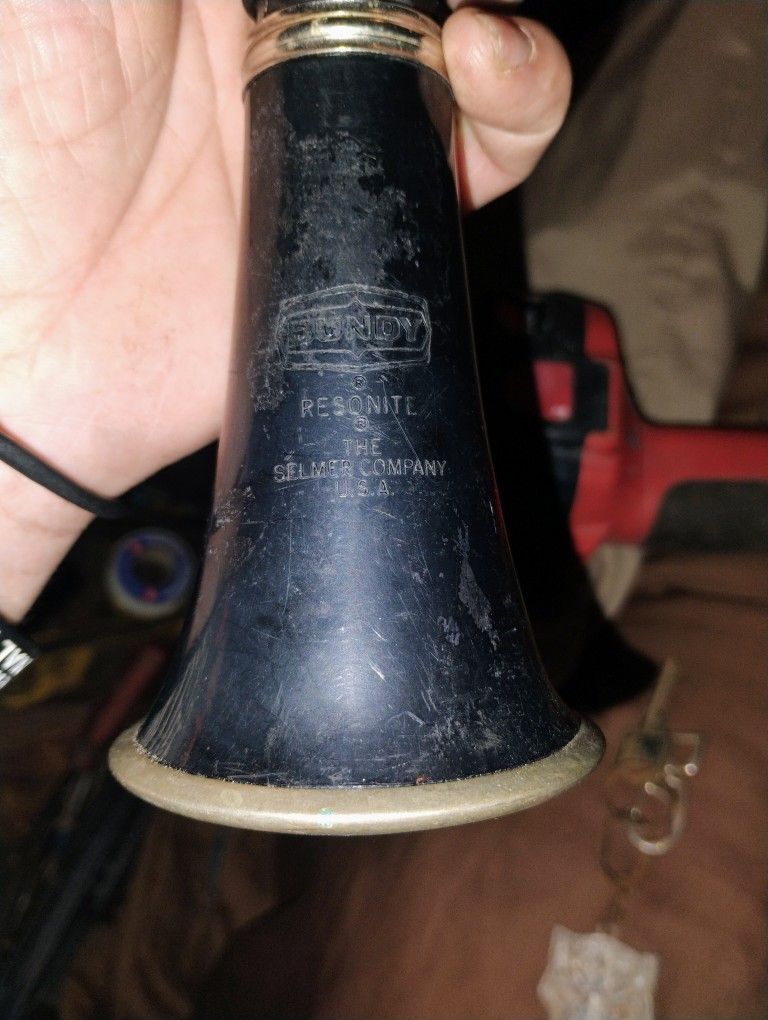 Antique Selmer Bundy Resonite Clairinet