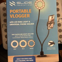 Portable Vlogger Selfie Light