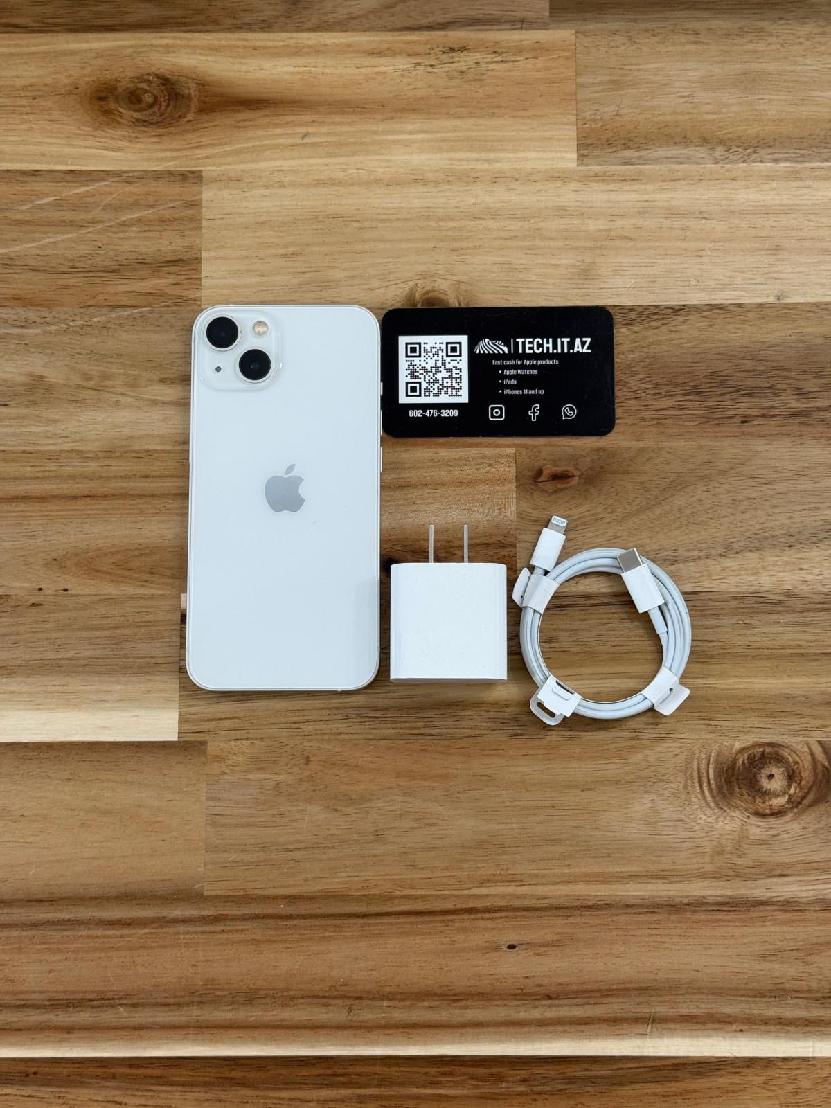 📱 iPhone 13 | 128GB | White | Unlocked (Any Carrier)