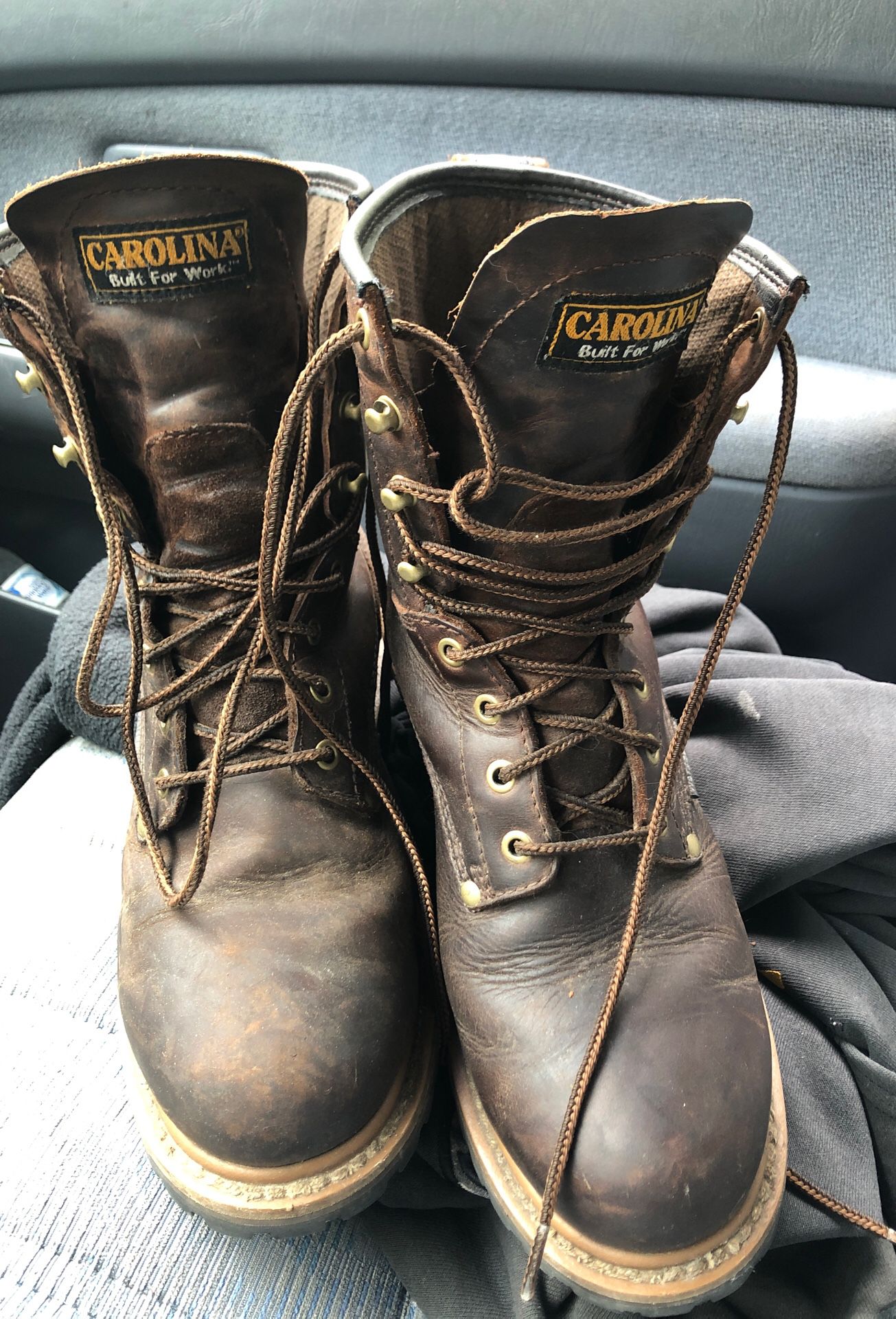 Carolina steel shank waterproof work boots