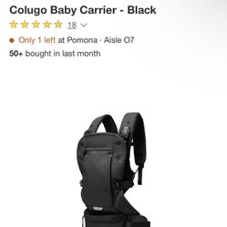 Colugo Baby carrier Newborn to 30lbs
