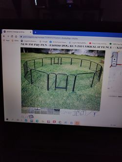 New Pet Playpen - Exercise Dog Run, Pet Corral Or Fence
