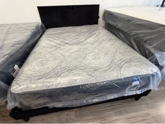 New ✨ 12” Queen Eurotop Mattress – Medium Firm Support ✨ $0 Down, Flexible Payments Available