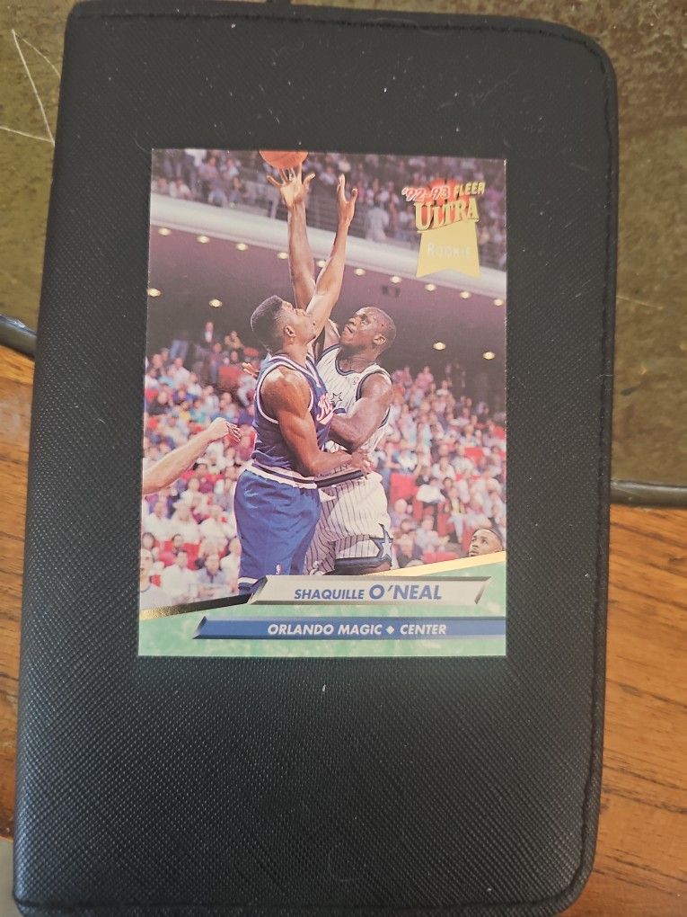 Shaquille O-neal Rookie Card Fleer Ultra Rookie #328