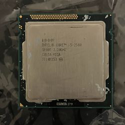 intel i5-2500 2nd Generation 3.3 ghz Quad Core Socket 1155