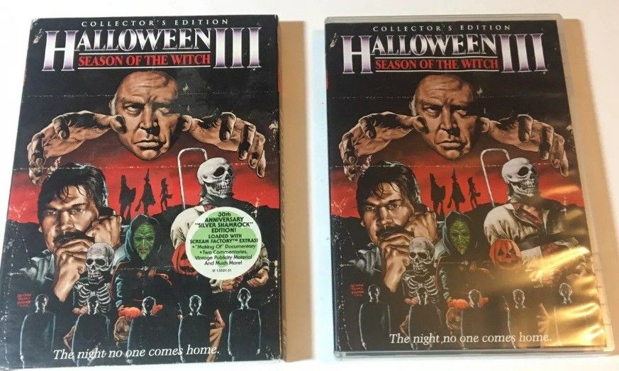 Halloween 3 Scream Factory DVD with Slipcover 