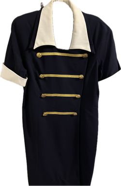 Vintage 80’s Nautical Inspired Constance Sanders Dress Size 12