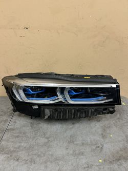 2020 2021 2022 BMW 7 Series Right Passenger Side Laser Headlight Oem
