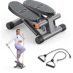Stair Stepper With Resistance Bands